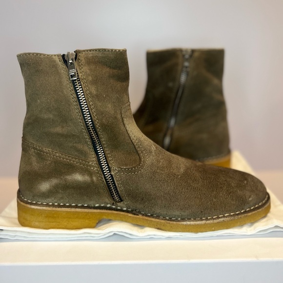 Clann Shearling Velvet Boots - Picture 10 of 14